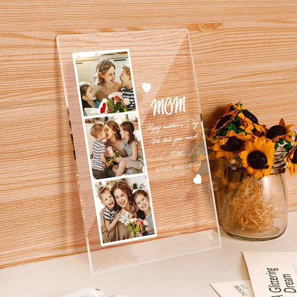 Custom Night Light Custom Photo and Name Light Mother's Day Gift