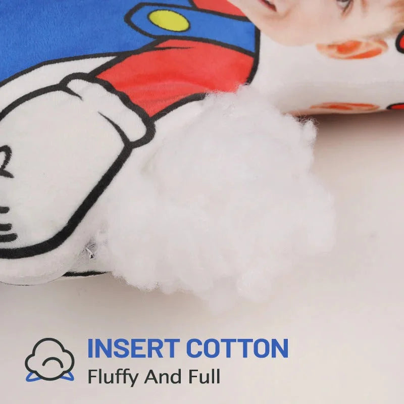 MiniMe Pillow Dolls Custom Face Pillow Personalized Photo Buzz Lightyear Fight Pillow